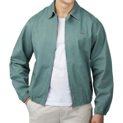 Ben Sherman Men's Sports Blouson, Sage, X-Large