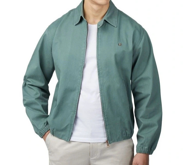 Ben Sherman Men's Sports Blouson, Sage, X-Large
