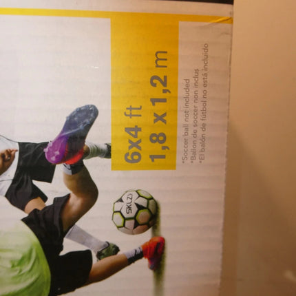 SKLZ Quickster Soccer Goal Portable Soccer Goal and Net, 6 x 4 Feet
