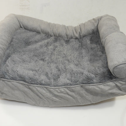 FurHaven Pet Dog Bed | Orthopedic Ultra Plush Sofa-Style Couch Pet Bed for Dogs 