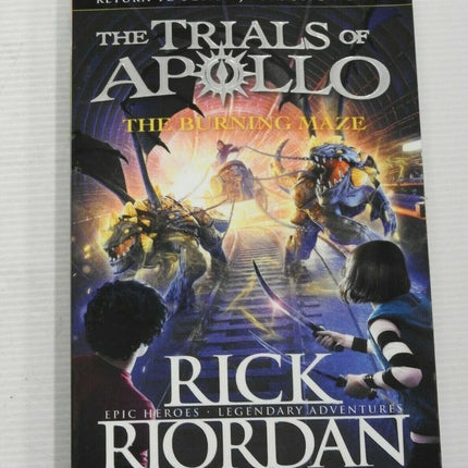 The Burning Maze (The Trials of Apollo Book 3) by Rick Riordan (Paperback, 2018)