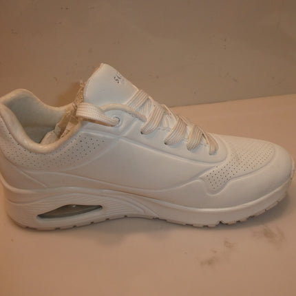 Skechers Women's Uno - Stand On Air Sneaker, White, US 7