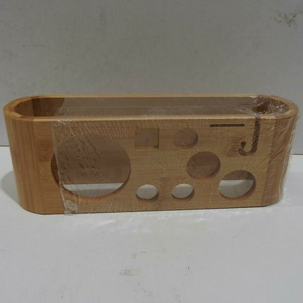 Ovela 9 Piece Stainless Steel Bartender Kit with Bamboo Base