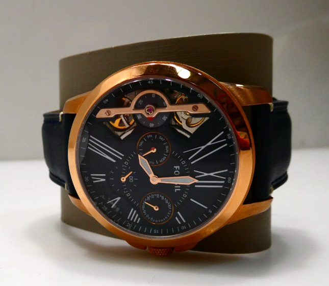 Fossil Analog Blue Dial Men's Watch - ME1162 (Need New Battery)