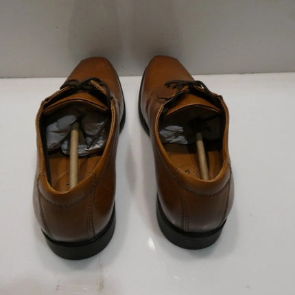 Clarks Men's Tilden Walk Oxford, Dark Tan Leather, 11 US