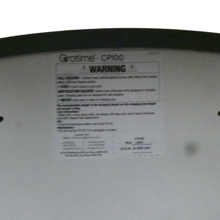 Grotime Cheeky Change Pad Grey