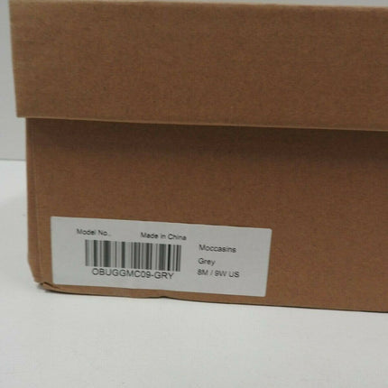 UGG Outback Slippers Moccasins Grey OBUGGMC 09-Gry, US 8M, 9W