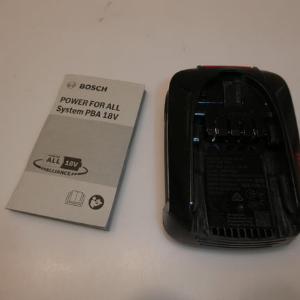 Bosch Home + Garden 18V 2.5ah Replacement Lithium-Ion Battery PBA, 18V System