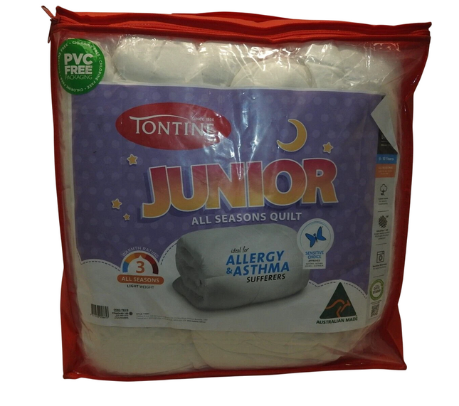 Tontine T4880 Junior Quilt, Single - White