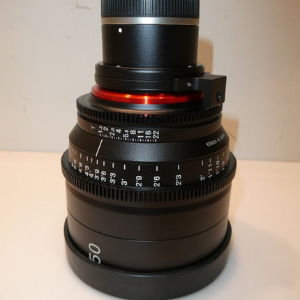 Rokinon Xeen XN50-NEX 50mm T1.5 Professional CINE Lens for Sony E Mount (FE)