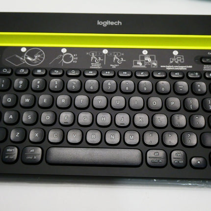 Logitech Multi-Device K480 Wireless Bluetooth Keyboard - Black