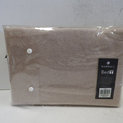 Bambury BedT Sheet Set, Single, Cappuccino
