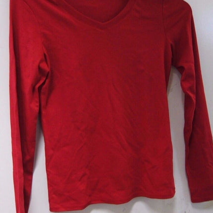21 x Ellen Tracy Woman's Full T-Shirt RED T-Shirt Size - S