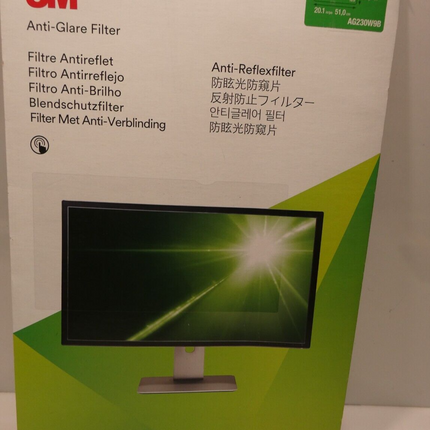 3M Privacy Filter Anti-Glare Filter for 23" Widescreen Monitor (AG230W9B) -Clear