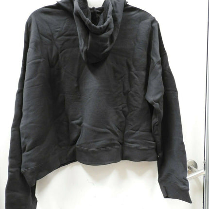 adidas Women's CY4766 Cropped Hoodie Sweatshirt, Black, Size - 48