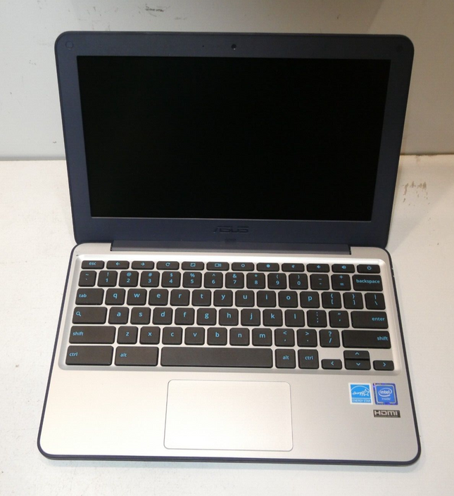 ASUS Chromebook 16GB/4GB, Grey/Dark Blue , C202SA-GJ0033