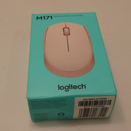 Logitech M171 Wireless Mouse for PC, Mac, Laptop, 2.4 Ghz with USB Mini Receiver