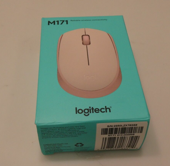 Logitech M171 Wireless Mouse for PC, Mac, Laptop, 2.4 Ghz with USB Mini Receiver