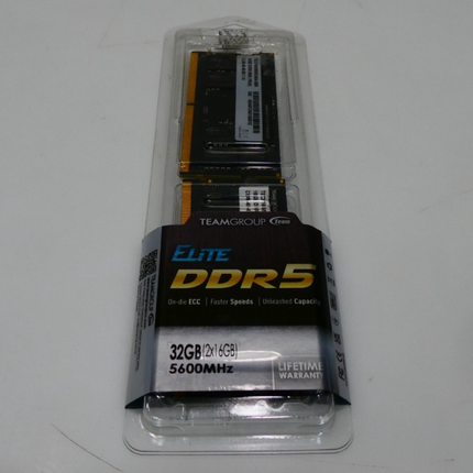 TEAMGROUP Elite SODIMM DDR5 32GB (16x2GB) 5600Mhz Laptop Memory Module Ram