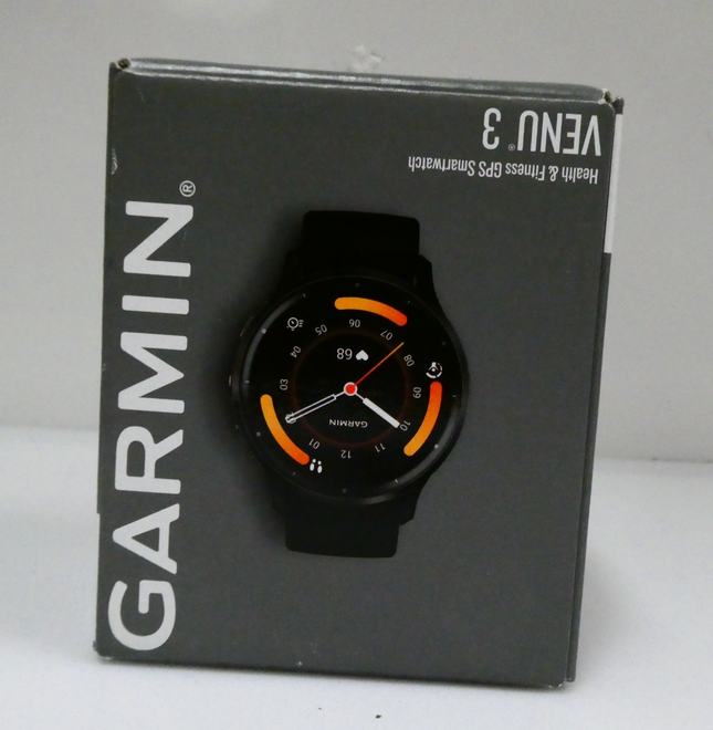 Garmin Venu 3, GPS Smartwatch, AMOLED Display, Advanced Health and Fitness Featu