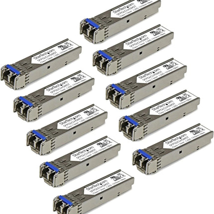 StarTech.com Cisco GLC-LH-SM Compatible - 10 Pack - Gigabit SFP - SFP Transceive