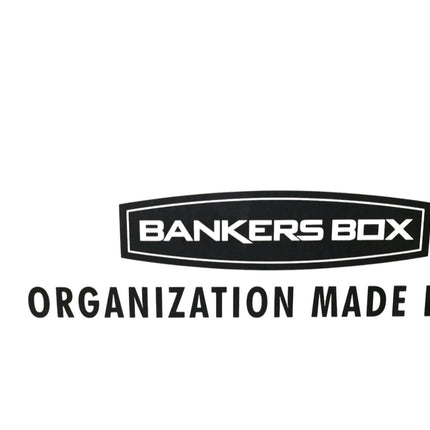 Bankers Box STOR/File Check Boxes, Standard Set-Up, Flip-Top Lid, 4 x 9 x 24Inch