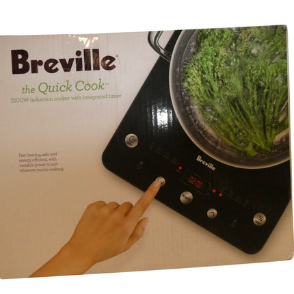 Breville LIC400BLK 29cm the Quick Cook Induction Cooktop
