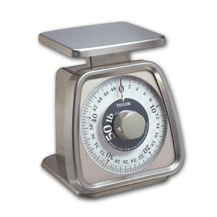 Taylor Precision Products Stainless Steel Analog Portion Control Scale 50-Pound