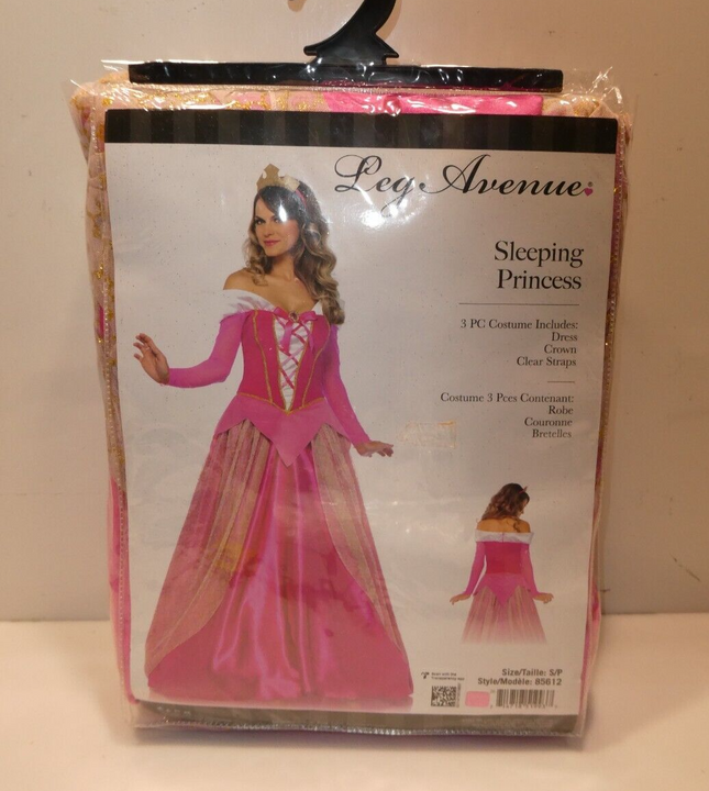 Leg Avenue Womens Classic Sleeping Princess Beauty Halloween Costume - Small