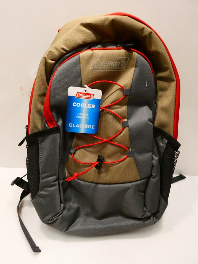 Coleman 2000013747 Soft Cooler Backpack | 28-Can Leak-Proof Cooler