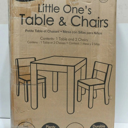 P'kolino Little One's Table and Chairs - White