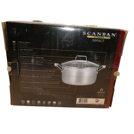 Scanpan Impact 24cm/4.8L Dutch Oven - Silver