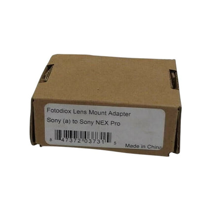 Fotodiox Lens Mount Adapter Sony (a) to Sony NEX Pro