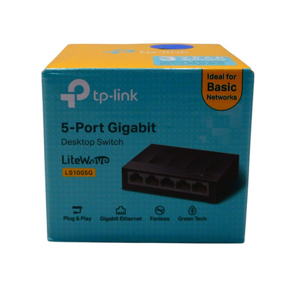 TP-Link LS1005G - Litewave 5 Port Gigabit Ethernet Switch
