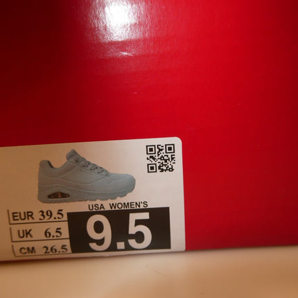 Skechers Women's Uno - Stand On Air Sneaker, Light Blue, US 9.5