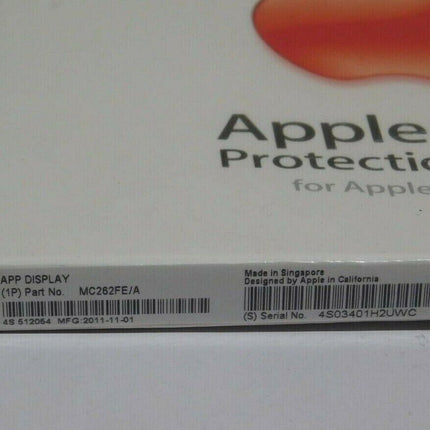 AppleCare Protection Plan for Apple Display MC262FE/A 1Year