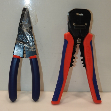 WORKPRO Wire Stripper Set, 8-Inch Multi-Tool Stripper and 8-Inch Self-Adjusting