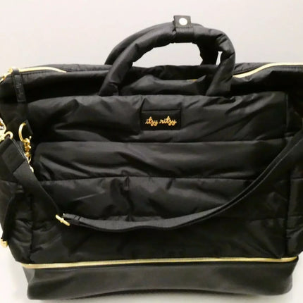 Itzy Ritzy Dream Weekender Travel Bag - Lightweight Overnight & Hospital Bag Fea