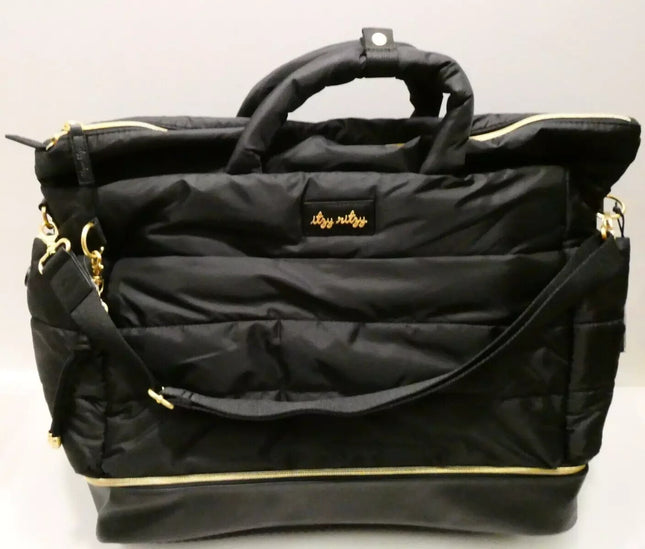 Itzy Ritzy Dream Weekender Travel Bag - Lightweight Overnight & Hospital Bag Fea