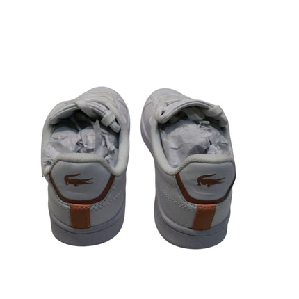 Lacoste Women's Carnaby Pro BL 23 1 SFA Sneaker, White/Light Pink, 6 US