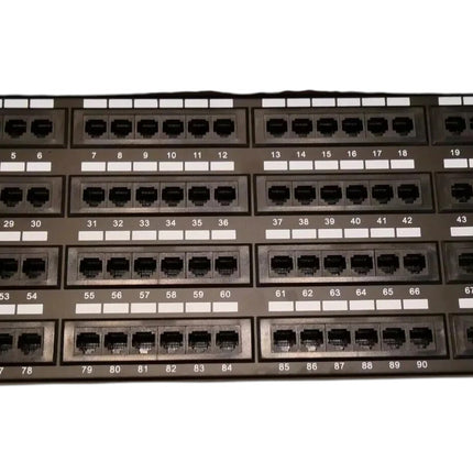 Monoprice 107307 Cat5 Enhanced 110Type 96-Port (568A/B Compatible) Patch Panel