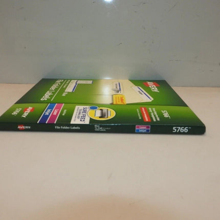 Avery Blue File Folder Labels for Laser & Inkjet Printers w/ TrueBlock Technolog