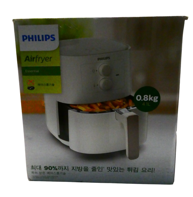 Philips Airfryer Essential with Rapid Air Technology Fry/Bake/Grill HD9200/21