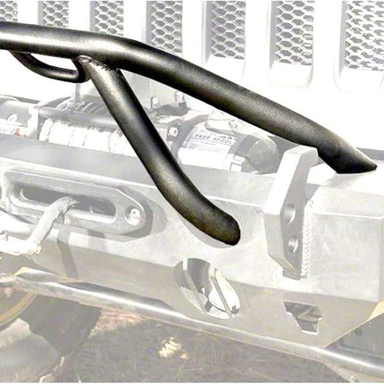 Rugged Ridge HD Bumper X-Striker Bar | Textured Black, Steel | 11540.61