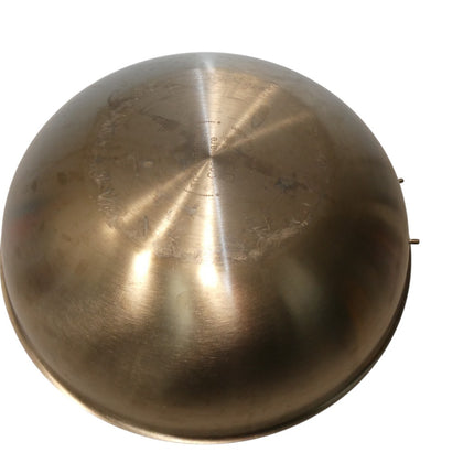 DELARLO Whole Body Tri-Ply Stainless Steel 12 inch Wok Pan with Steel Cover, Ove