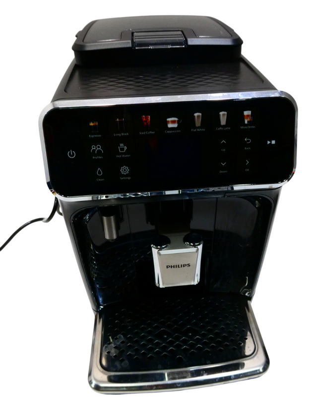 Philips 4400 Series Fully Automatic Espresso Machine, Black (EP4441/20)
