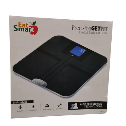 EatSmart Products Precision Getfit Digital Body Fat Scale with Auto Recognition