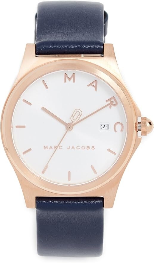 Marc Jacobs Women's MJ1609 Analog Quartz Blue Watch (Need New Battery)