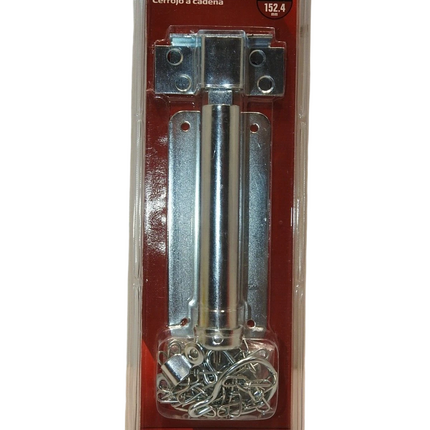 Hillman 852225 Zinc-Plated Chain Bolt 6-Inch