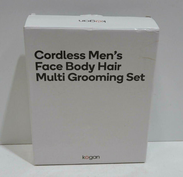 Kogan Cordless Men's Face Body Hair Multi Grooming Set